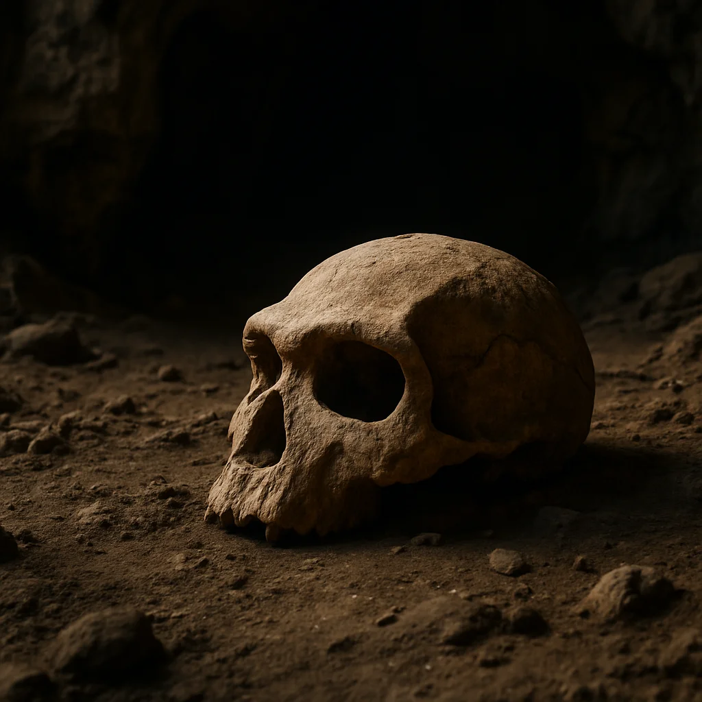A Middle Pleistocene Enigma: 224,000-Year-Old Homo Skull Fragment from Spain Challenges Linear Narratives of Human Evolution