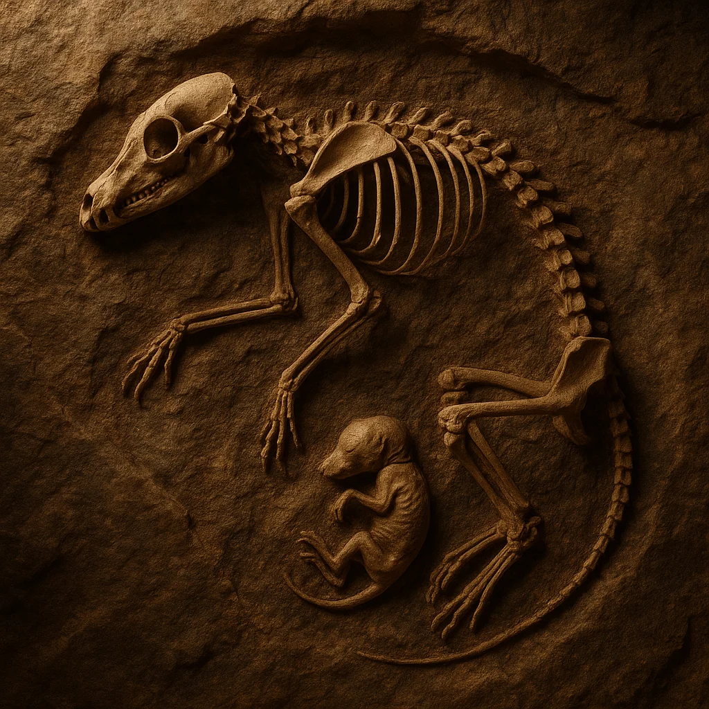 Ancient Fossil Reveals Mammalian Live Birth Origin is 90 Million Years Older Than Believed