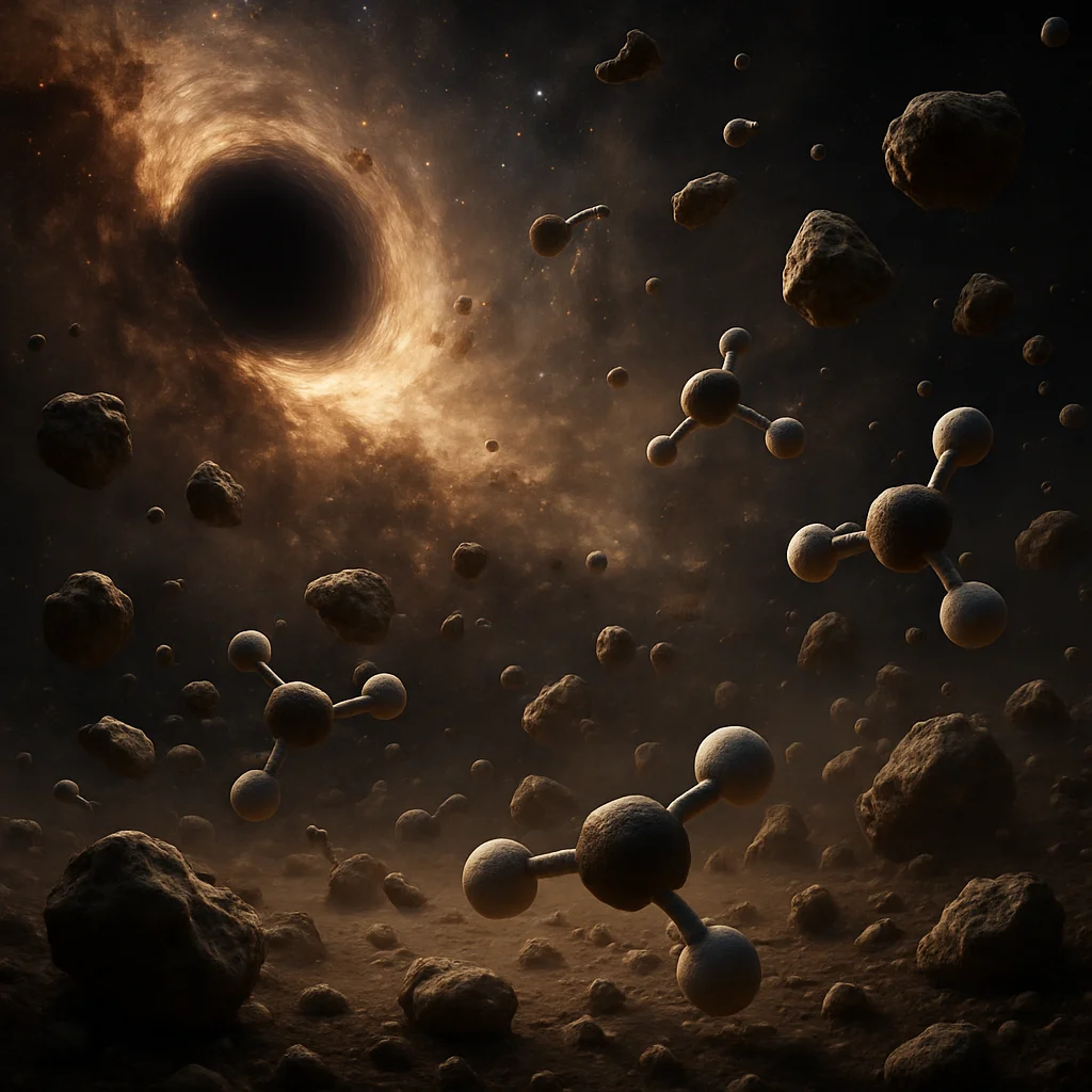 Water Molecules and Silicate Dust Thrive in the Volatile Shadow of the Milky Way’s Supermassive Black Hole