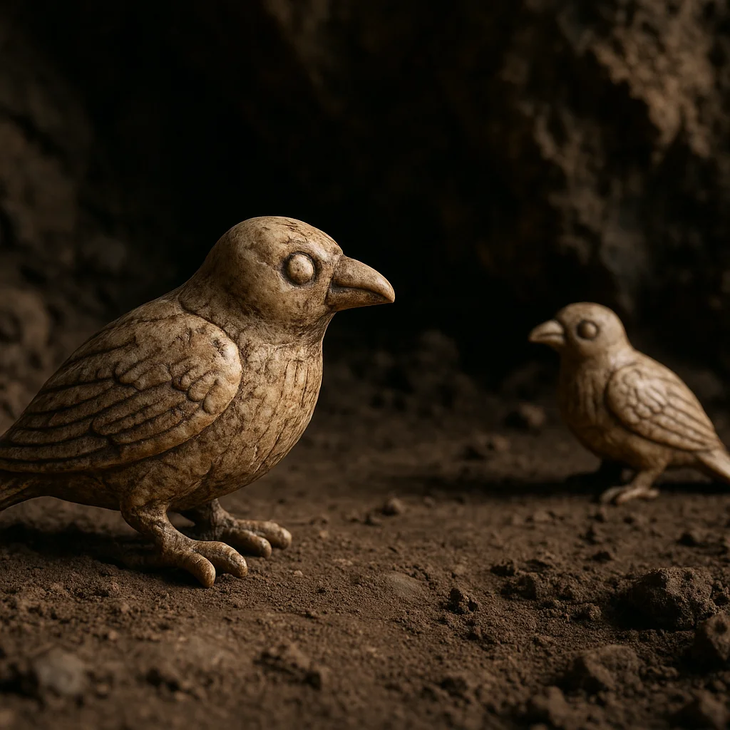 Miniature Masters of Mammoth Ivory: Exquisite 40,000-Year-Old Bird Figurines Unveiled from the Swabian Jura