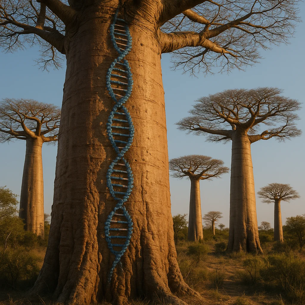 Genetic Dissection of Madagascar’s Baobabs Decrypts a Hidden Tree Lineage: Adansonia bozy Resurrected